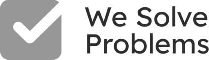 We Solve Problems